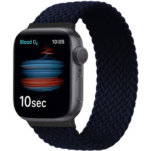 Ремешок Promate Fusion-40S для Apple Watch 38-40 мм 1/2/3/4/5/6/SE Charcoal (fusion-40s.charcoal)