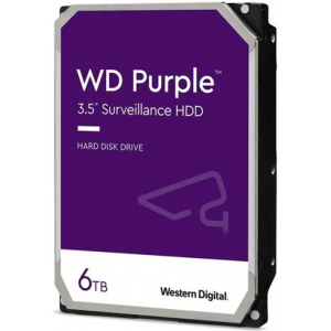 Жорсткий диск Western Digital Purple 6TB 64MB 5400rpm WD62PURZ 3.5 SATA III ТОП в Кривому Розі