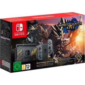 Портативна ігрова приставка Nintendo Switch V2 Monster Hunter Rise Edition [56857] краща модель в Кривому Розі