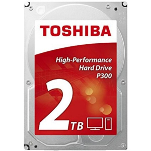 Жорсткий диск 3.5 2TB Toshiba P300 7200rpm, SATA 3, 64Mb (HDWD120UZSVA) краща модель в Кривому Розі