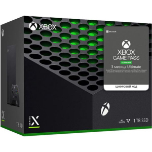 Microsoft Xbox Series X 1Tb + Xbox Game Pass Ultimate (3 місяці) в Кривому Розі