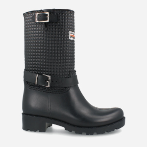 Резиновые сапоги Harley Davidson Rain Print High 101186-27 38 24.5 см Черные (2000012896422) лучшая модель в Кривом Роге