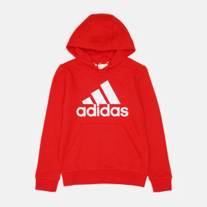 Худі дитяче Adidas B Bl Hd GN4037 134 см Vivred/White (4064036088520) краща модель в Кривому Розі