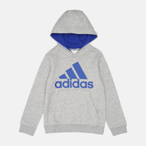 Худі дитяче Adidas B Bl Hd H35858 128 см Mgreyh/Boblue (4064057743033) краща модель в Кривому Розі