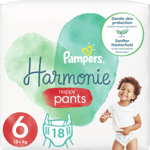 Подгузники-трусики Pampers Harmonie Nappy Pants Размер 6 (15+ кг) 18 шт (8006540181461) ТОП в Кривом Роге