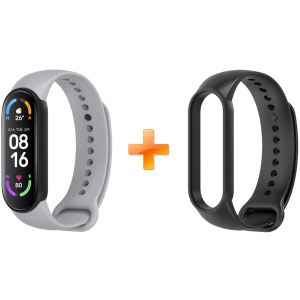 Xiaomi Mi Band 6 MiJobs двоколірний сірий/чорний (MJ6-DSS004GB) краща модель в Кривому Розі