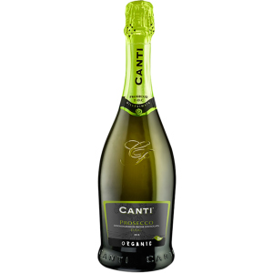 Вино ігристе Canti Prosecco Extra Dry Biologico біле екстра-сухе 0.75 л 11% (8005415057979) в Кривому Розі