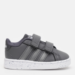 Кеды детские Adidas Grand Court I GZ7620 18 (2K) Grefiv/Ironmt/Ftwwht (4064047664607) лучшая модель в Кривом Роге