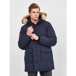 Парка Superdry M5011192A-L6T L Nordic Chrome Navy (5057847231345) ТОП в Кривом Роге