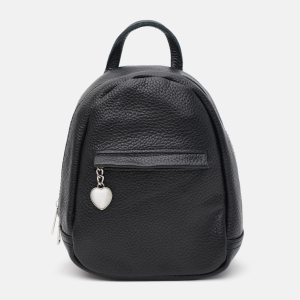Жіноча сумка-рюкзак шкіряна Borsacomoda 835023 Чорна краща модель в Кривому Розі