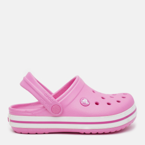 Кроки Crocs Kids Jibbitz Crocband Clog K 204537-6U9-J2 33-34 Рожеві (887350925494) краща модель в Кривому Розі