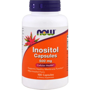 хорошая модель Витамины Now Foods Inositol capsules 500 мг 100 капсул (733739004758)