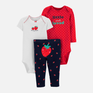 Комплект (боді 2 шт + легінси) Carters 1H364810 62 см 960 MC Multicol (192136681540) краща модель в Кривому Розі