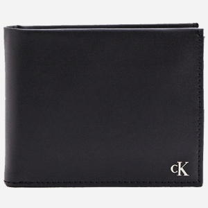 Гаманець чоловічий шкіряний Calvin Klein Jeans K50K507220-BDS Чорний (8719854853879) ТОП в Кривому Розі