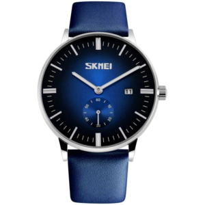 Чоловічий годинник Skmei 9083 BK-Blue Dail BOX (9083BOXBKBL) краща модель в Кривому Розі