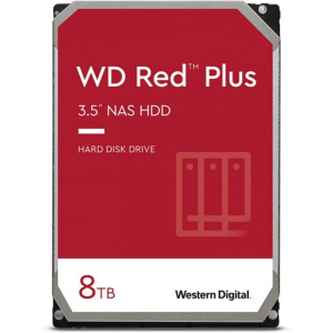 Жорсткий диск Western Digital 8TB Red NASPlus 7200rpm 256MB (WD80EFBX) 3.5 SATA III краща модель в Кривому Розі