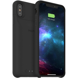 Чехол аккумулятор для iPhone Mophie Juice Pack Access with Wireless Charging 2200mAh Black for iPhone XS Max надежный