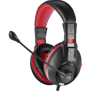 Навушники Marvo H8321S Black-Red (H8321S.MRV) ТОП в Кривому Розі