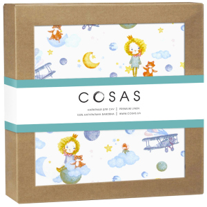 Непромокальна пелюшка Cosas Diaper Little Prince 70х120 см (4822052070970) в Кривому Розі