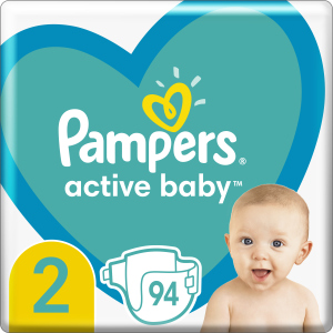 хорошая модель Подгузники Pampers Active Baby Размер 2 (Mini) 4-8 кг 94 шт (8001090948137)