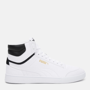 Кеды Puma Shuffle Mid 38074801 43 (9) 28 см Puma White-Puma White-Puma Black-Puma Team Gold (4063699519853) в Кривом Роге