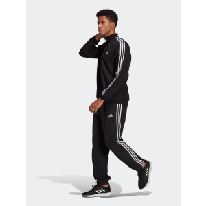 Спортивный костюм Adidas M 3S Wv Tt Ts GK9950 L (52-54) Black/White (4062065222854) лучшая модель в Кривом Роге