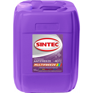 Антифриз Sintec Multi Freeze -40°C 10 кг Фіолетовий (800541) ТОП в Кривому Розі