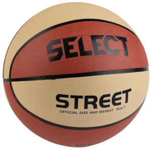 Мяч баскетбольный Select BASKET STREET №7 (208) Коричнево-оранжевый (5703543230648)