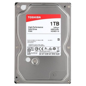 купить Жорсткий диск TOSHIBA 1Tb 7200rpm 64Mb SATAIII P300 HDWD110UZSVA