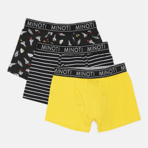 Трусики-шорты Minoti 7B BRIEF 3 35098JNR 104-110 см 3 шт Черные (5059030615727) в Кривом Роге