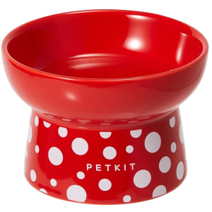 Керамическая миска Petkit Polka Dot Bowl Red (2001002260513)