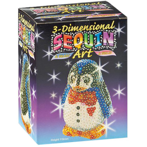 Набір для творчості Sequin Art 3D Penguin 11.5 см (SA0503) краща модель в Кривому Розі