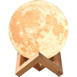 Настільний світильник нічник у формі місяця UFT Magic 3D Moon Light (n361) в Кривому Розі
