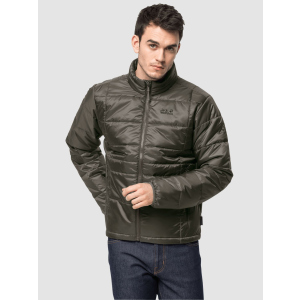 Пуховик синтетический Jack Wolfskin Argon Jacket M 1204883-5066 M Серо-оливковый (4060477922768) лучшая модель в Кривом Роге