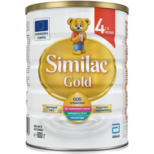 Суха молочна суміш Similac Gold 4 800 г (5391523059985) в Кривому Розі