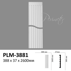 Пілястра 388-2 молдинг PLM-3881 * 388 x 37 x 2600 в Кривому Розі