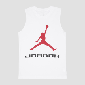 Майка Jordan 951101-001 146-156 см Белая (9328219705) лучшая модель в Кривом Роге