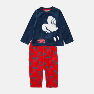 Пижама (футболка с длинным рукавом + штаны) Disney Mickey Mouse 2200006173 104 см Синяя (8427934464210) рейтинг