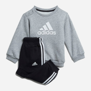 Спортивный костюм Adidas I Bos Logo Jog H28835 98 см Mgreyh/White (4064053820622) ТОП в Кривом Роге