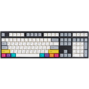 Клавіатура провідна Varmilo VA108M CMYK Cherry MX Red USB Vintage Days (VA108MR2W/LLK12RB) в Кривому Розі