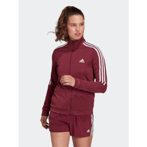 Спортивна кофта Adidas W Sereno Tj GS6258 Viccri/White (4064055390642) краща модель в Кривому Розі