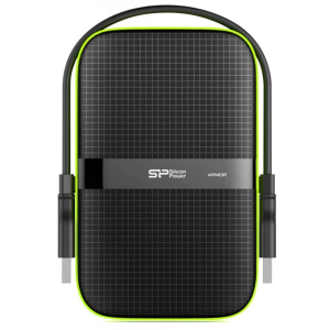 Жорсткий диск Silicon Power Armor A60 5TB SP050TBPHDA60S3K 2.5" USB 3.1 External Black