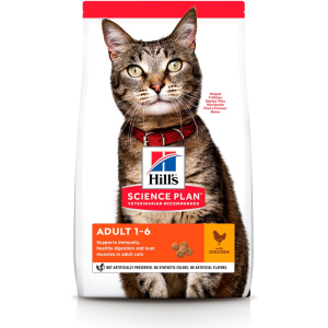 хороша модель Сухий корм для кішок Hill's Science Plan Feline Adult Chicken з куркою - 1.5 кг (604057) (52742030814)