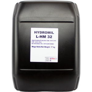Гідравлічна олія Lotos Hydromil L-HM 32 17 кг (WH-P700T20-000) краща модель в Кривому Розі