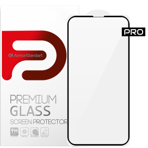 Защитное стекло ArmorStandart Pro 3D для Apple iPhone 13 Pro Max Black лучшая модель в Кривом Роге