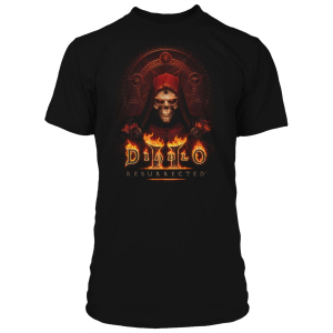 купить Футболка JINX Diablo II - Resurrected Key To Darkness Premium Tee Black, M