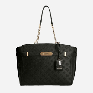 хорошая модель Женская сумка Guess Bea Elite Tote HWVS8132230-BLA Черная (8000702444247)