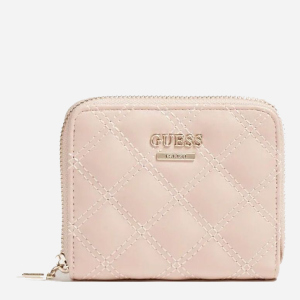 Гаманець жіночий Guess Cessily Slg Small Zip Around SWEV7679370-RWO Світло-рожевий (8000702444278) надійний