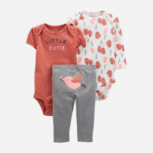 Комплект (боді 2 шт + штанці) Carters 1L762710 69-72 см Multicolor (194135316430) ТОП в Кривому Розі