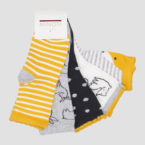 Набір шкарпеток Minoti Tg Sock 32 35229JNR 32-33 5 пар Жовтий (5059030619985) в Кривому Розі